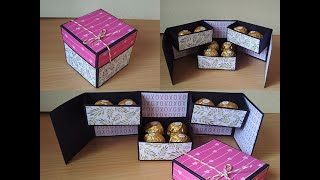 Diy ferrero rocher chocolate gift box|Arty Hearty