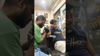 Krishna Tattoo Making Video Goa 😍❤️🔥#krishnatattoo #makingvideos #boytattoo #trendingshorts