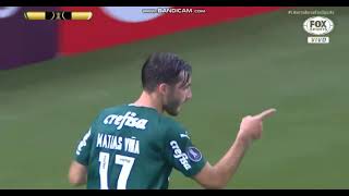 Gol do Palmeiras Vina Palmeiras 1 x 0 Universitário