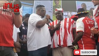 Video:Watch as AFTV's Robbie Lyle joins thousands of GH Arsenal fans celebrate 6-0 win over West Ham