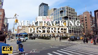 New York Walking - Meatpacking District (Chelsea) & Little Island 2024 4K