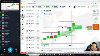 Alavancagem de banca de R$465 para R$2356 na banca do aluno ao vivo no telegram na iqoptoion