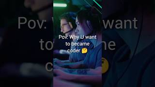 This is Why I love coding| #shorts #shortsfeed #ytshorts