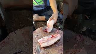 Amazing Big Rohu Fish Cutting Skills In Fish Market #shorts