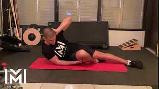 Side Lying Biceps Bodyweight Curl   יד קדמית משקל גוף בשכיבה הצידה