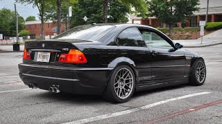 BMW E46 M3 with Active Autowerke section 1 & Supersprint RACE section 2/3 | Pure S54 exhaust sounds!