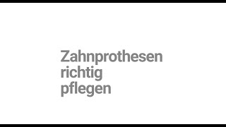 Zahnprothesen richtig pflegen #zahnprothese