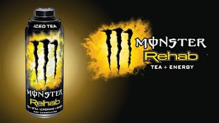 Monster Rehab Iced Tea Lemonade (Twist Top) | 🍋 !!! {SKU: 0814 🇺🇸}