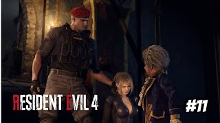 RESIDENT EVIL 4 REMAKE Gameplay Walkthrough Chapter 11 |  The Krauser kills Luis