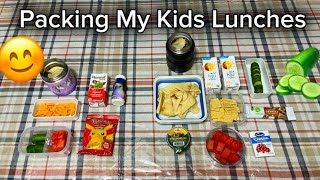 Mom Morning Routine Of Packing My Kids Lunches