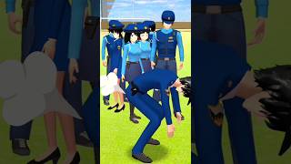 🤣Taiga kentut saat latihan polisi 🤣#shorts #sakuraschoolsimulator #viralvideo #shortvideo