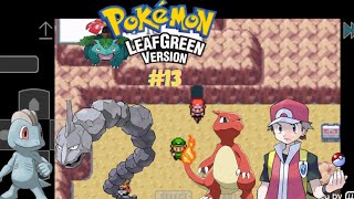 Passed rock tunnel | Pokemon leaf green gameplay #13