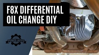 F80/F82 Differential Oil Change DIY