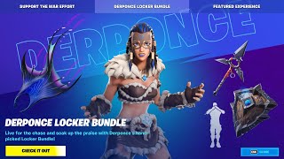 NEW “Derponce” Locker Bundle OUT NOW! (Fortnite Item Shop September 14th, 2021)