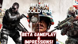 Call of Duty: Black Ops Cold War Beta GAMEPLAY and IMPRESSIONS!  PS4 PRO