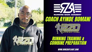 RBA Podcast - Ayinde Bomani R2D "Combine Preparation & RunningBack Training"