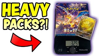 Can You Weigh Pokémon Obsidian Flames Booster Packs?!