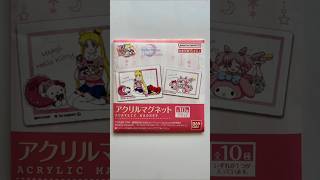 Opening Sailor Moon x Sanrio Mystery Acrylic Magnet Pack #sailormoon #unboxing #sanrio #anime