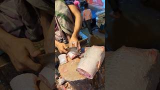 Amazing Rohu Fish Cutting Skills In Bangladesh Fish Market By Expert Cutter #shorts