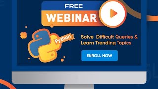 Live Webinar on Python