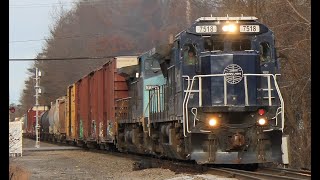 HD Pan Am Railways Action in New England Mid to End January 2021