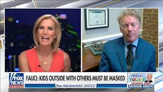 Dr. Paul Discusses Covid Mandates and Dr. Fauci with Laura Ingraham - May 14, 2021