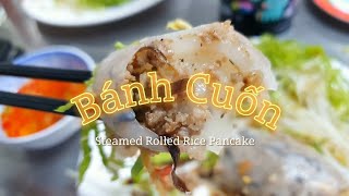 The rice rolls that blew my mind | Bánh cuốn Delicious vietnamese food, you won't regret!