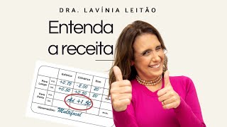 Entenda a receita do óculos! Dra Lavínia Leitão oftalmologista