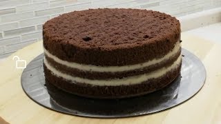 CHOCOLATE SPONGE CAKE - Kakaolu Pandispanya Nasıl Yapılır