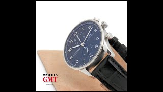 IWC PORTUGUESSE BLACK - WATCHESGMT