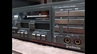 Consertos Vintage 080 - Tape deck Gradiente DII - (parte 01) - #0404