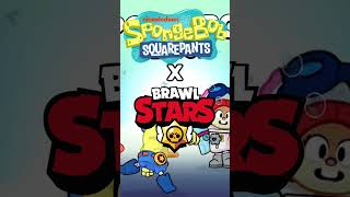 Spongebob x Brawl Stars🔥😳 #brawlstars #supercell