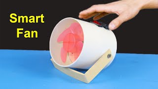 How to Make a Portable Mini Fan ।  Mini Rechargeable Table Fan । Smart Fan