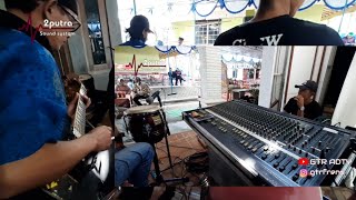 Proses cek sound dangdut an di tempat orang hajatan - Brian Musik - 2putra Audio