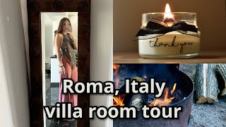 🇮🇹[ENG subtitles] ROOMTOUR $2000 villa in Rome, Italy ♡ italian apartment, home decor & more!