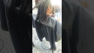 Salon work by @swijsmakeover #shorts #trending #hair #reels #haircare #viral #shortvideo