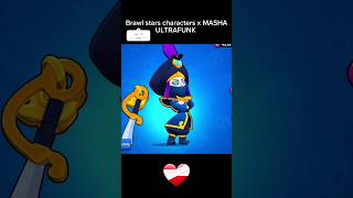 Brawl stars characters x MASHA ULTRAFUNK 😄#mashaultrafunk #brawlstars #foryou #memes