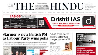 6 July 2024 - The Hindu Newspaper Today | The Hindu Editorial Analysis | Current Affairs Today