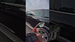 scooty vs Mercedes GLS 😂 #car #carguy #carslover #cars