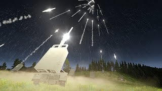 M5 MLRS SANDSTORM MISSILE BURST | ARTILLERY | Simulation