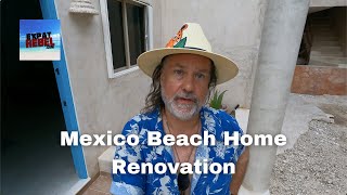 Sidewalk Removed - Mexico Beach Home Renovation