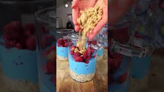 Himbeer Overnight Oats 🫐