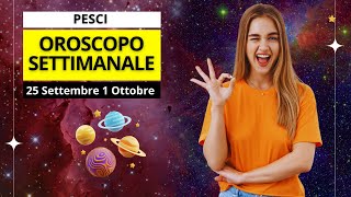 Oroscopo Settimanale Pesci 25 Settembre 1 Ottobre #oroscopopesci #oroscoposettimanale #pisces