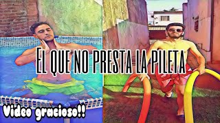 Video gracioso en la pileta. Ese amigo garca que no comparte la pelopincho😅😅 🏊‍♂️🏊‍♂️