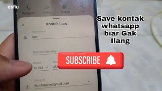 Tips Aman Simpan Nomor Baru di WhatsApp