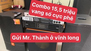 Bộ dàn karaoke gia đình chính hãng 15,5 triệu. Tets gửi cho A thành . Lh 0989026151