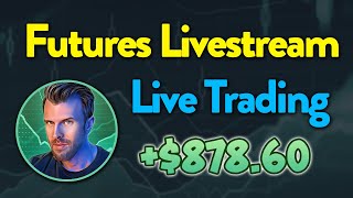 +$878.60 Profit - LIVE Day Trading! Market Clubhouse Futures Livestream - November 12th, 2024