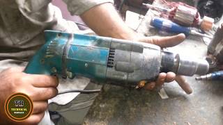 makita drill armature repairing part 7 (polishing fitting and checking)