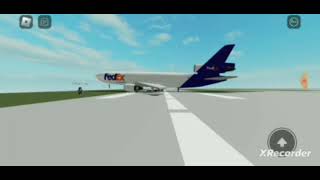 ROBLOX FedEx Flight 80 Crash Animation