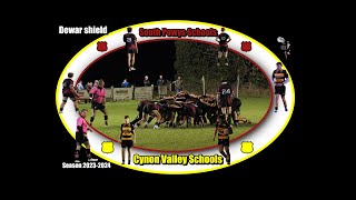 Dewar Shield. South Powys Schools v Cynon Valley Schools